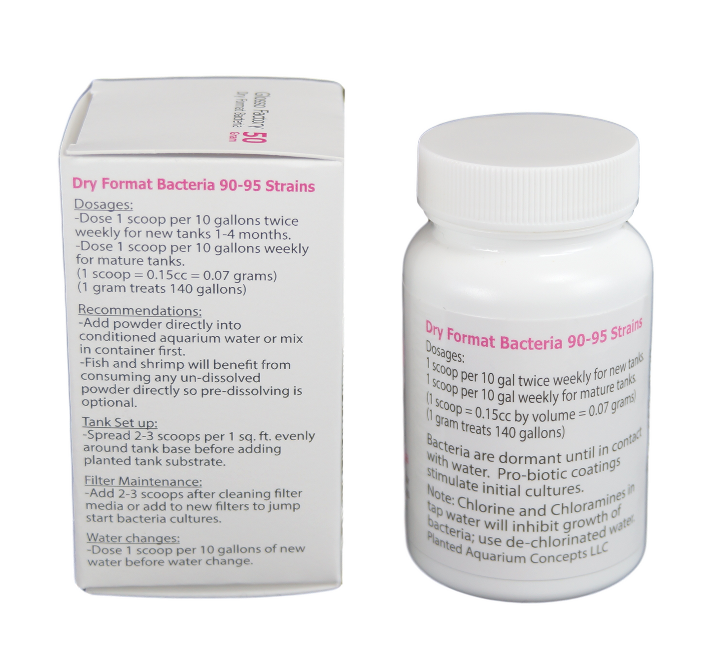 Dry Format Bacteria 50g Treats 7,100