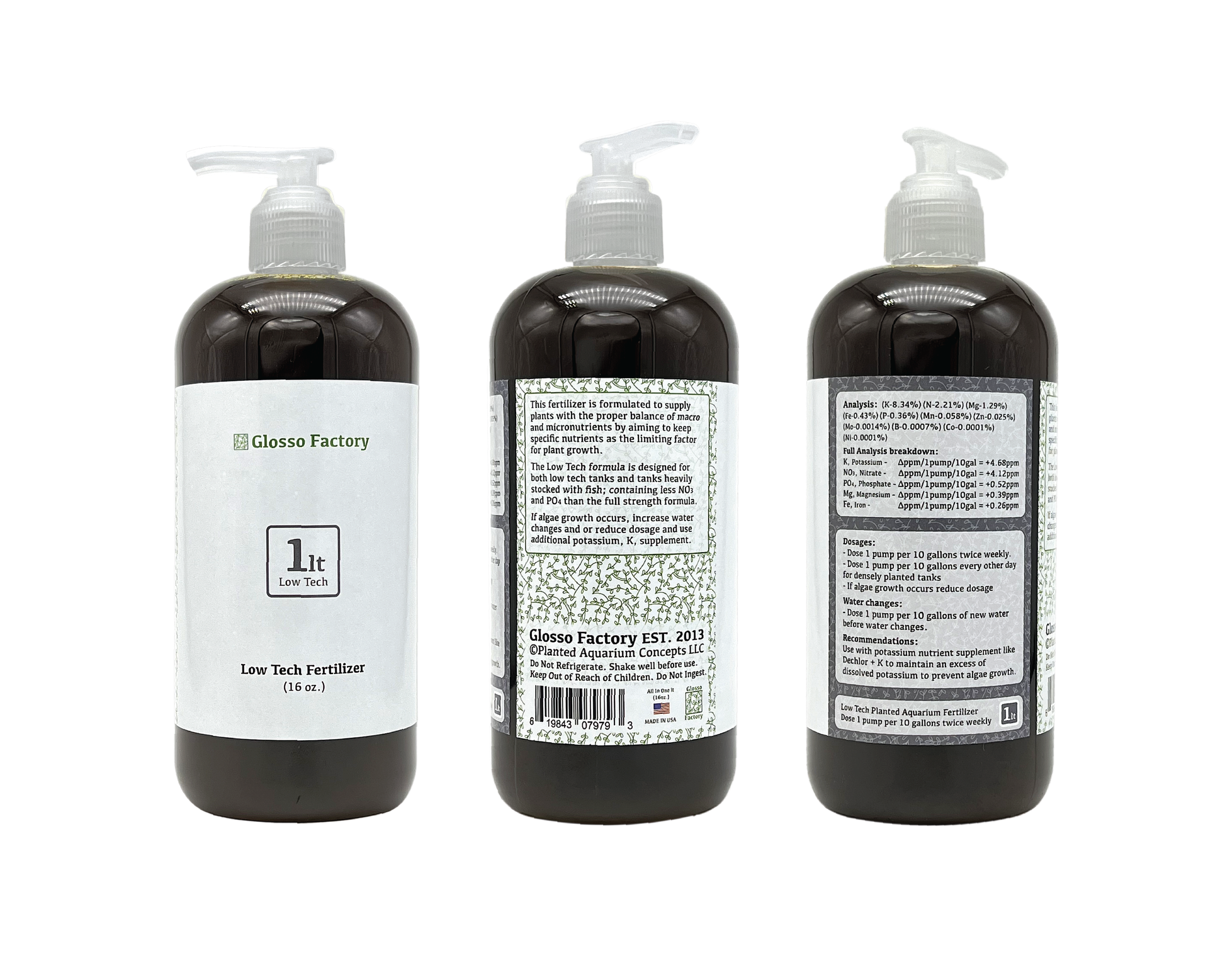 low tech planted tank fertilizer Low Tech All in One Planted Aquarium Fertilizer, 16oz