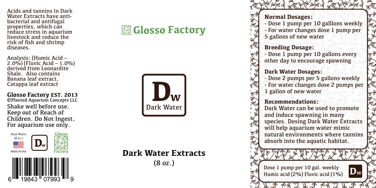 Dark Water Extracts, 8oz