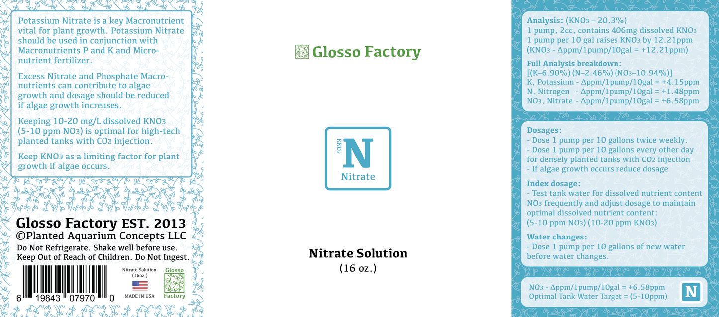 Nitrate Fertilizer, 16oz